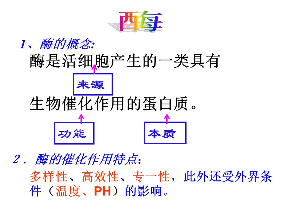 酶的复习练习课.ppt_第2页