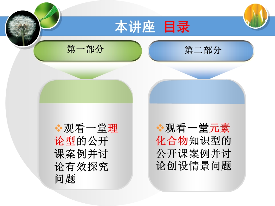 化学新课程课例观摩与点评.ppt_第2页