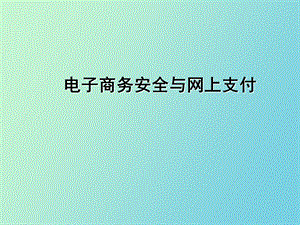 华电子货币及支付.ppt