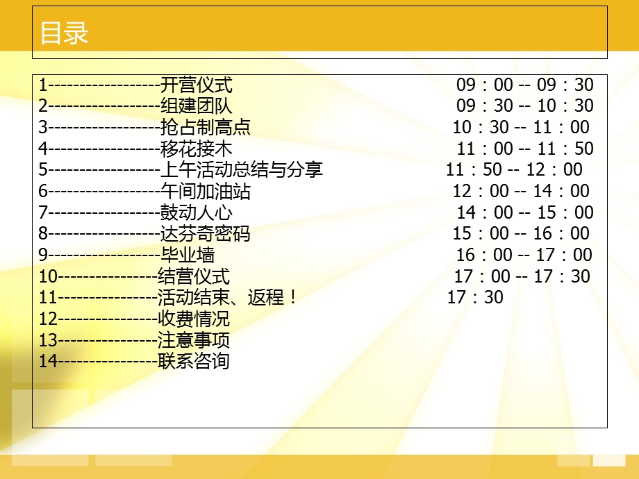 决战巅峰团队训练策划案.ppt_第2页