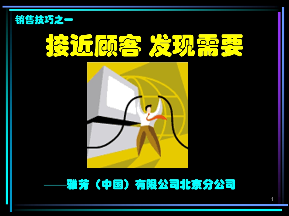 接近顾客发现需要(雅芳1).ppt_第1页