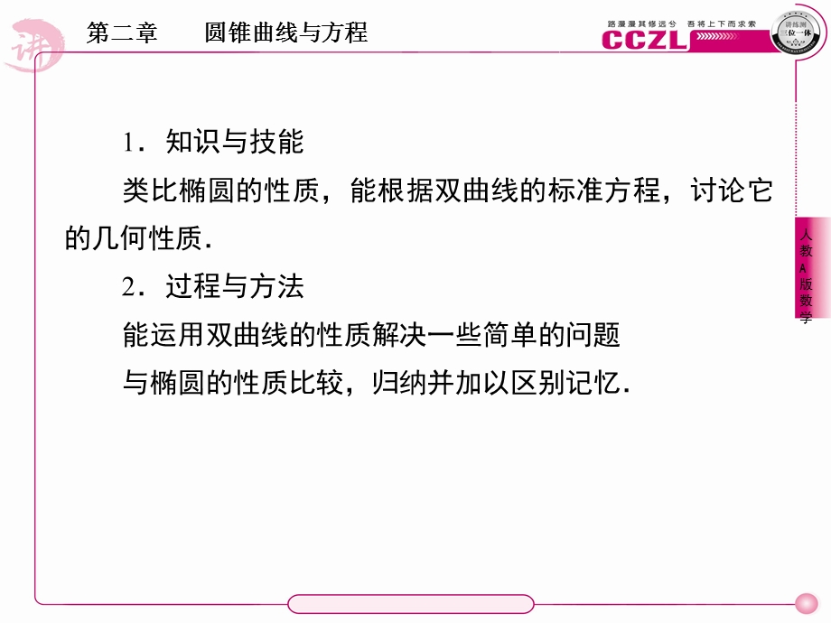 高二数学选修1、2-2-2双曲线的简单几何性质.ppt_第3页