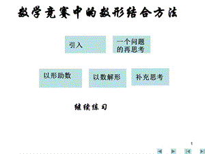 数学竞赛中的数形结合方法.ppt