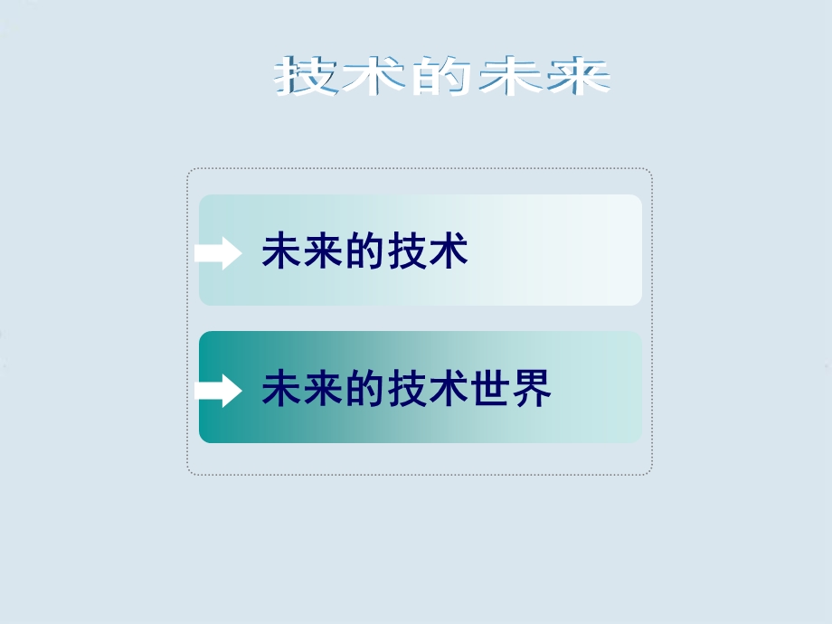 高三通用技术1.3《技术的未来》.ppt_第2页