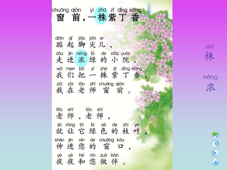 《窗前一株紫丁香》张静.ppt_第2页