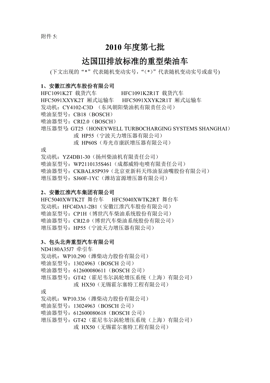 第七批达国Ⅲ排放标准的重型柴油车.doc_第1页