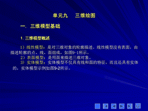 单元九三维绘图工程CAD绘图基础教学.ppt