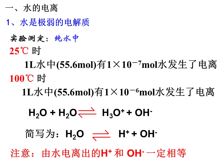 水的电离和溶液PH值.ppt_第3页