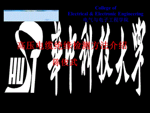 高压电缆绝缘检测方法介绍.ppt