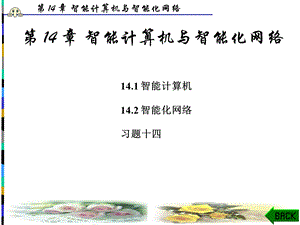 智能计算机与智能化网络.ppt