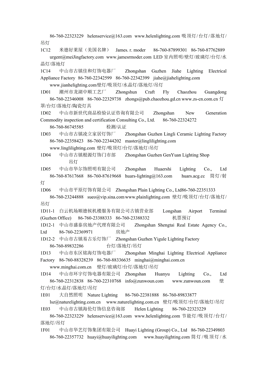 第十灯博会参展商名录.doc_第2页