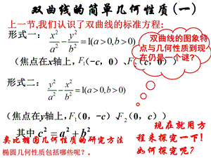 高二数学选修1-1双曲线的简单几何性质.ppt