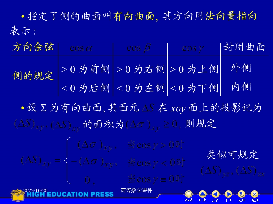 高等数学课件D105对坐标曲面积分.ppt_第3页