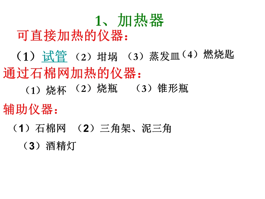 高三化学第一轮复习第一章《化学实验基本方法》.ppt_第3页