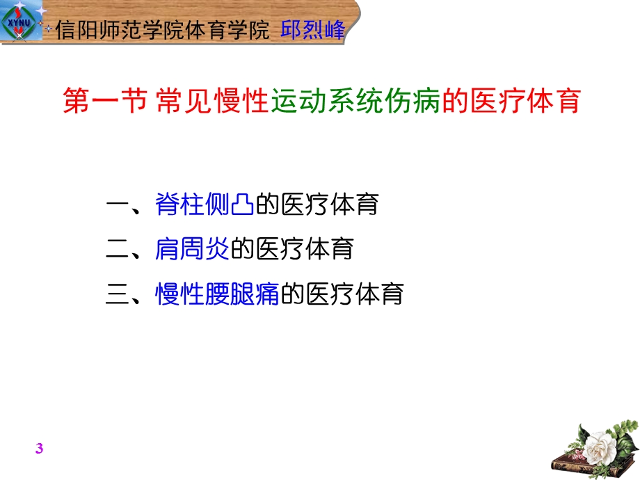 常见慢性伤病的医疗体育.ppt_第3页