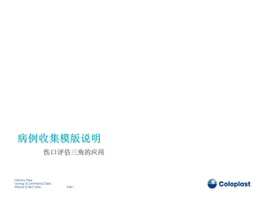 病例收集模版-伤口评估三角.ppt
