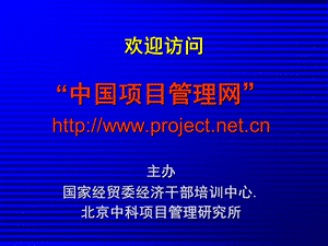 国际项目管理发展和成就.ppt