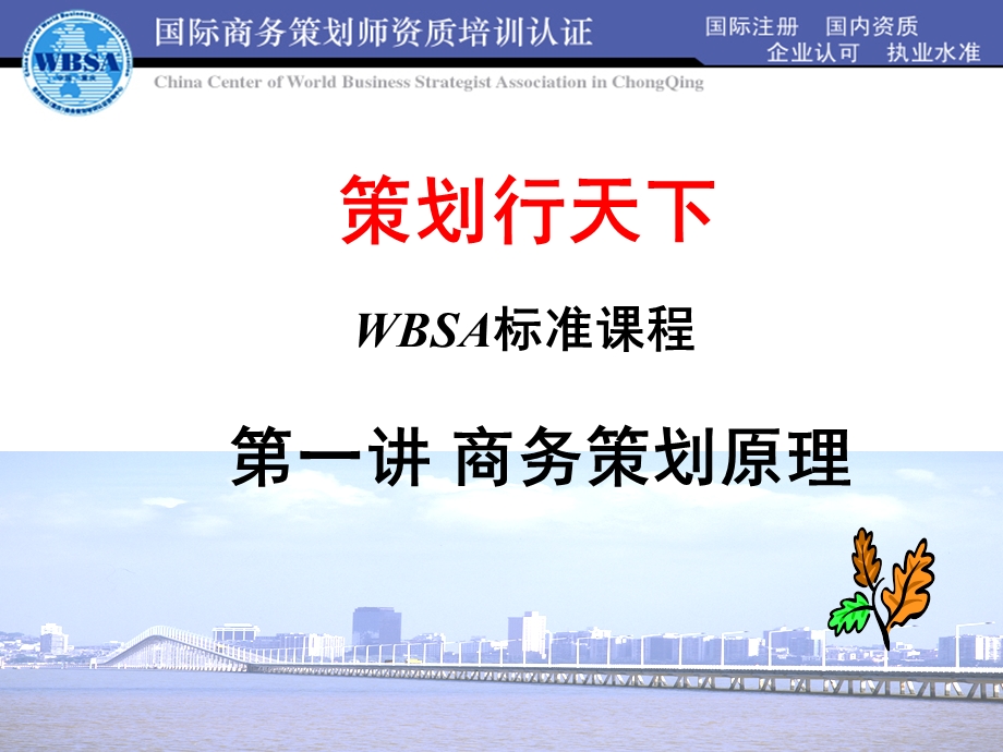 国际商务策划师培训教程.ppt_第1页