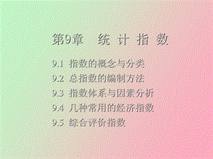 统计指数杨灿.ppt