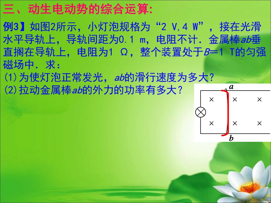 电磁感应现象的两类情况练习讲解.ppt_第3页