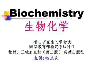 考研生化第24章生物氧化.ppt