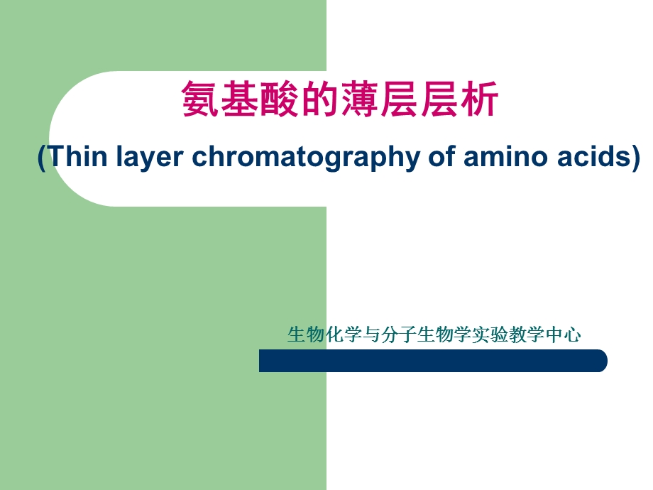 氨基酸的薄层层析-分离鉴定氨基酸混合液.ppt_第2页