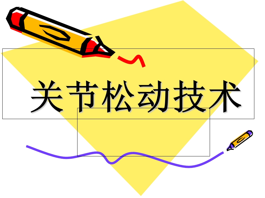 《运动治疗技术》关节松动技术.ppt_第1页