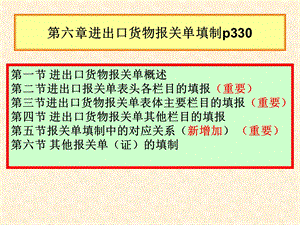 进出口货物报关单填制考点与训练.ppt