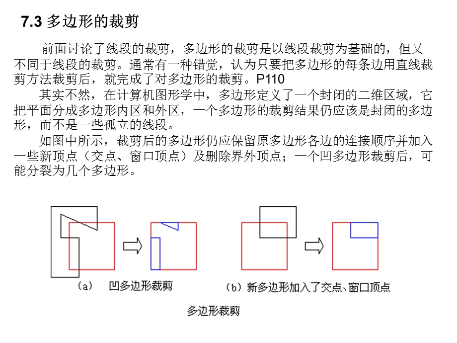 计算机图形学第6章二维图形的裁剪.ppt_第1页