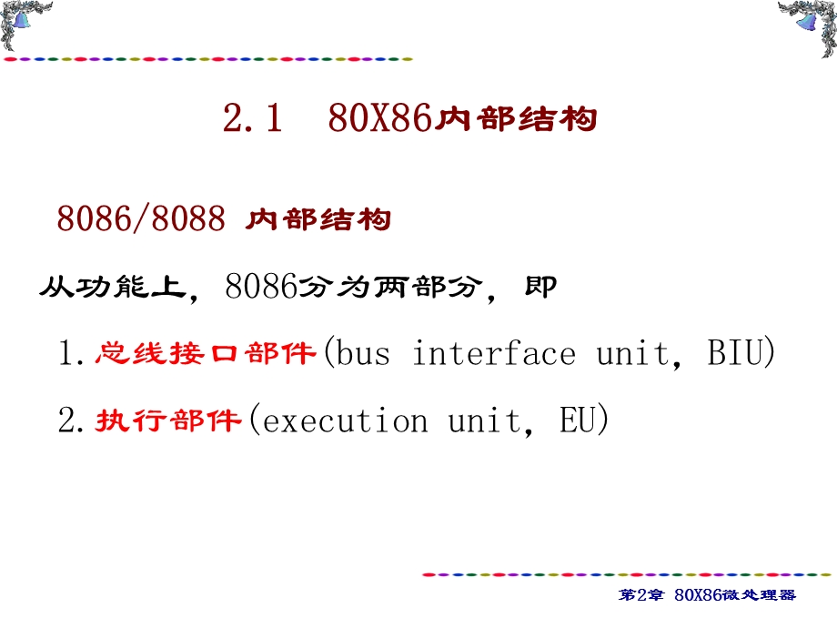 汇编语言课件第2章80X86微处理器.ppt_第3页