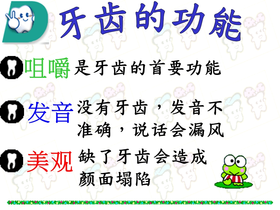 认识牙齿与牙齿保健PPT.ppt_第3页