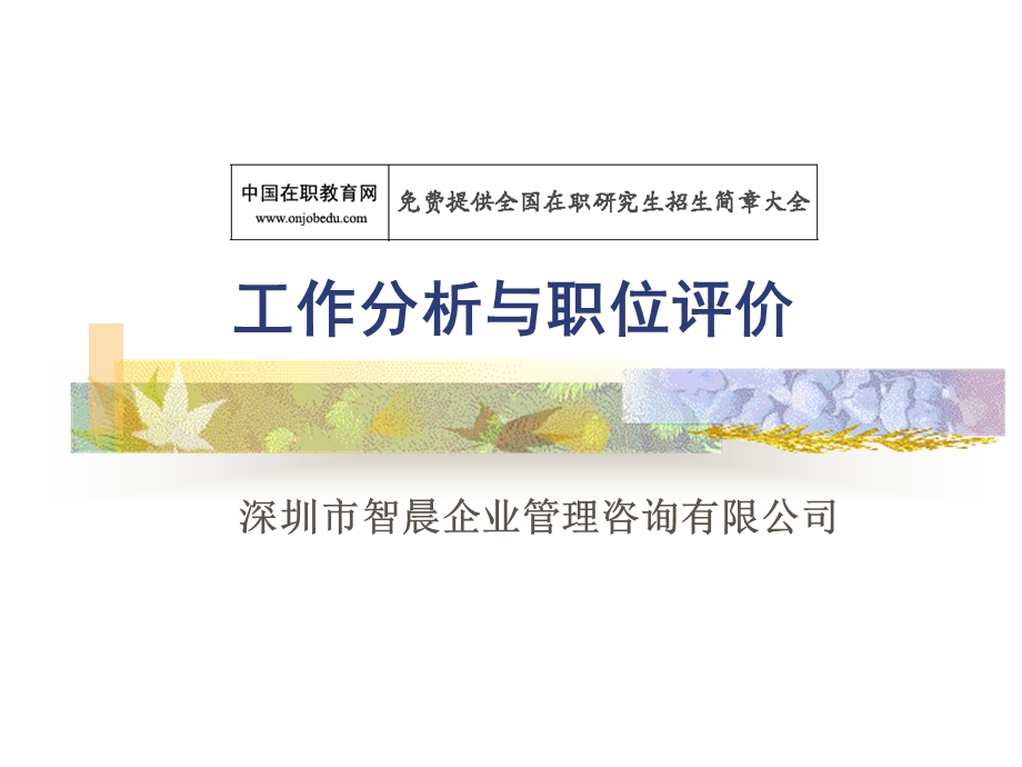 工作分析与职位评价.ppt_第1页