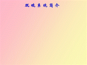 脱硫系统介绍.ppt