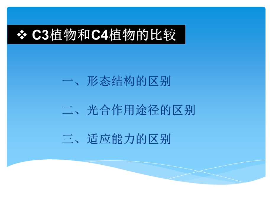 草坪中C3植物和C4植物的比较-草坪学小组演讲.ppt_第3页