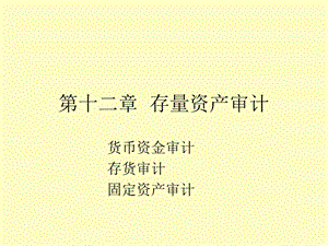 存量资产审计.ppt