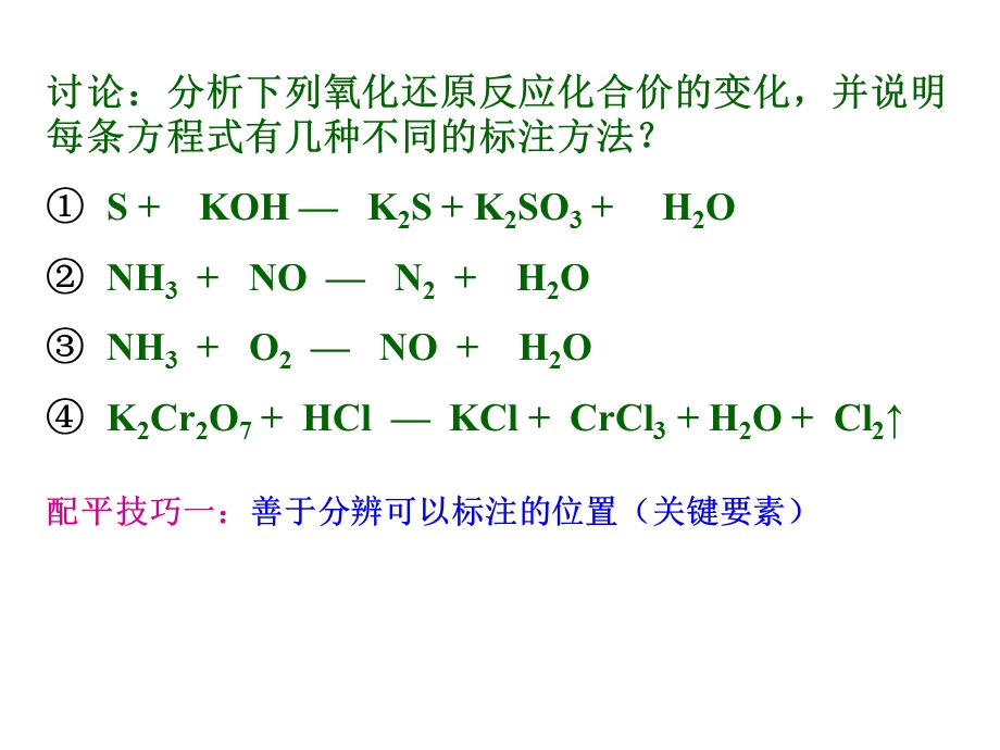 化学竞赛氧化还原反应方程式配平.ppt_第3页