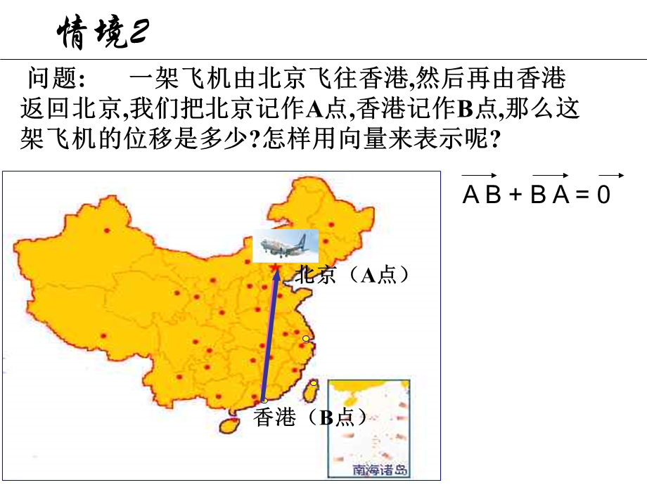 高一数学向量减法与几何意义教学.ppt_第2页