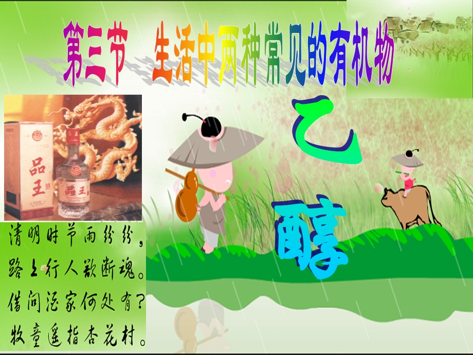 高一化学必修2乙醇ppt.ppt_第1页