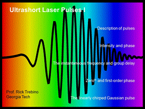 超快光学 第03章 脉冲1.ppt