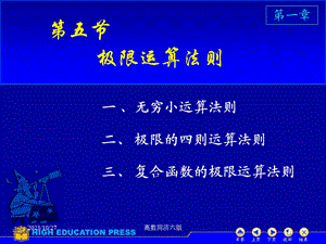 高数同济六版课件D15极限运算法则.ppt