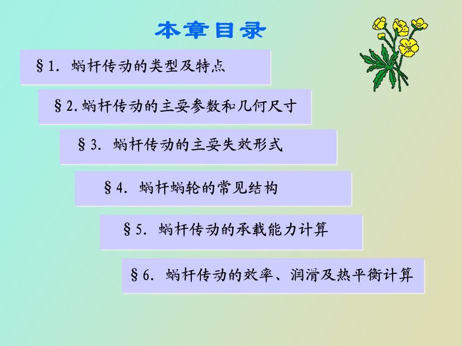 机械基础蜗杆传动.ppt_第2页