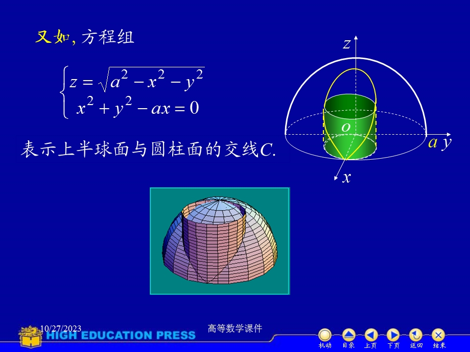 高等数学课件D852空间曲线.ppt_第3页