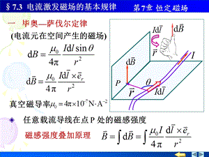 电流激发磁场的基本规律.ppt