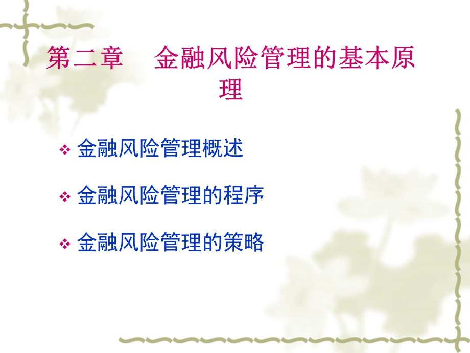 金融风险管理二.ppt_第1页