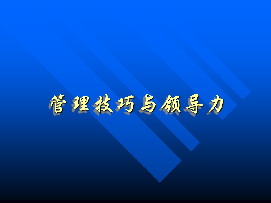 管理技巧与领导力.ppt_第3页