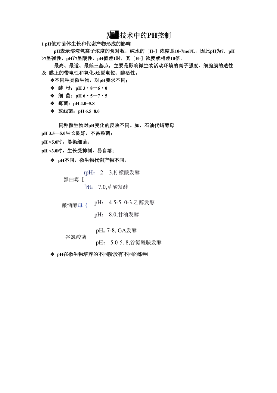 发酵技术中的PH控制.docx_第1页