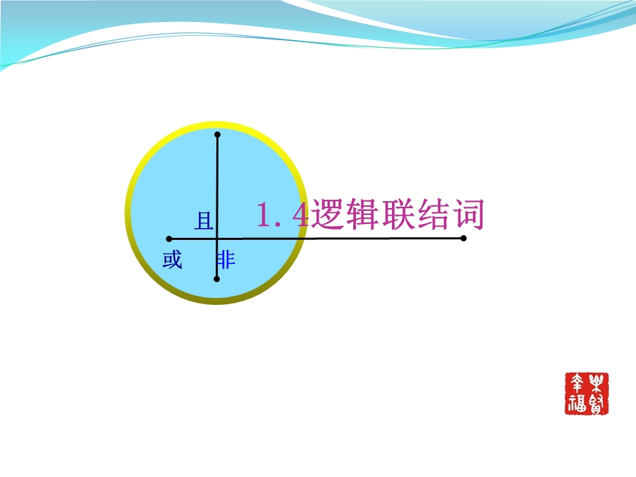 逻辑连接词且或非.ppt_第1页