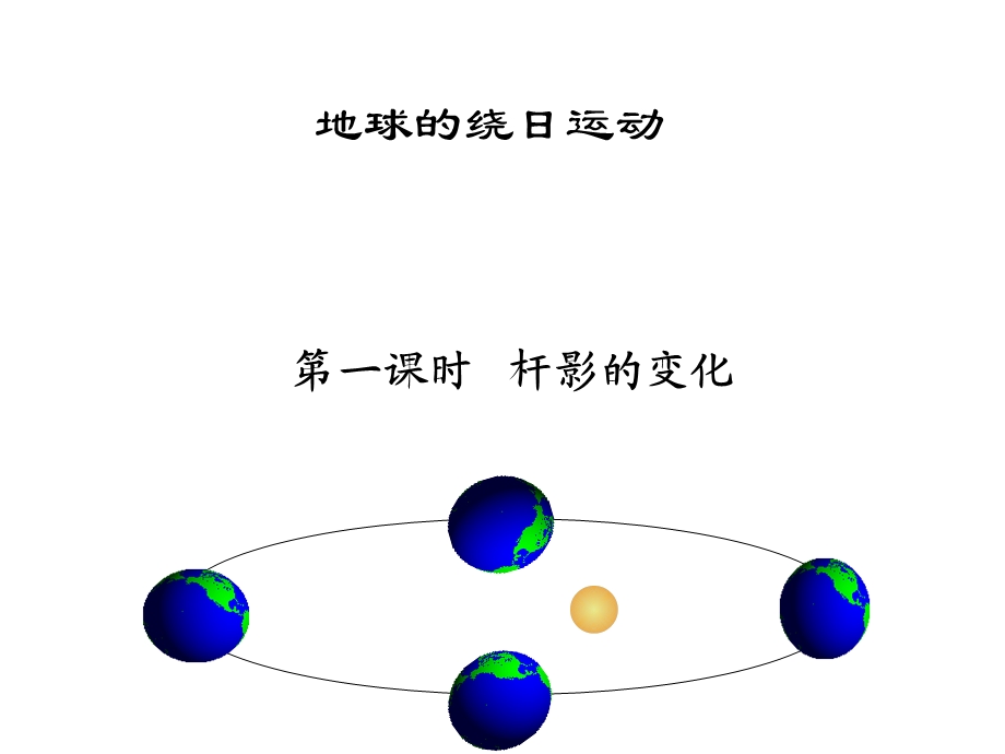 科学七下第四章第三节地球的绕日运动全.ppt_第2页