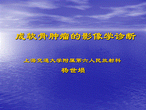 骨性骨肿瘤的影像学诊断.ppt