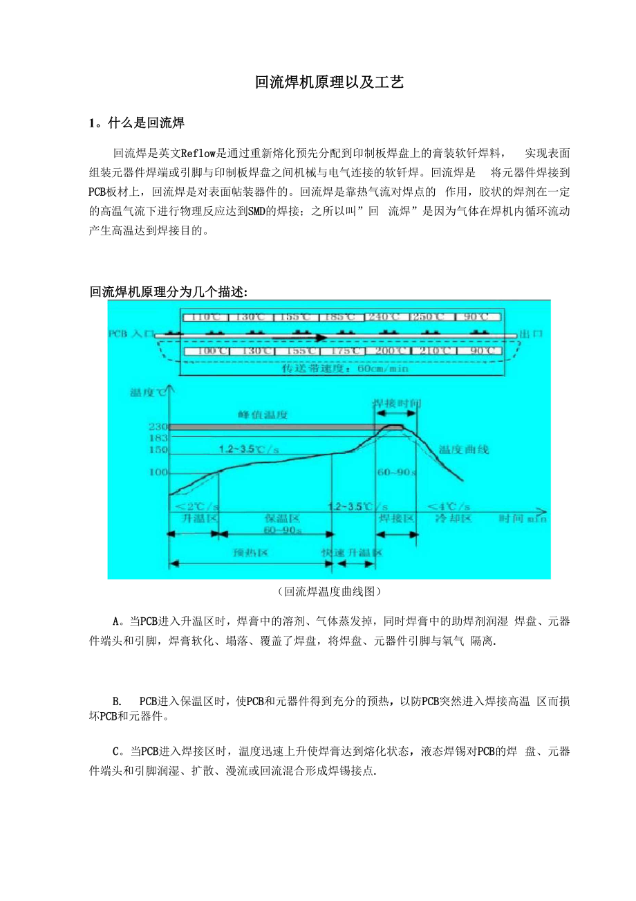 回流焊原理以及工艺 .docx_第1页